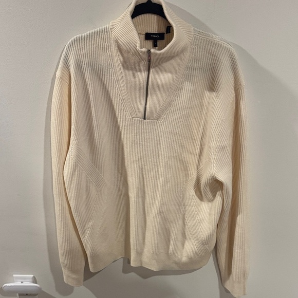 Theory Mens Lamar Qt Wool Sweater Size Large - Picture 2 of 11